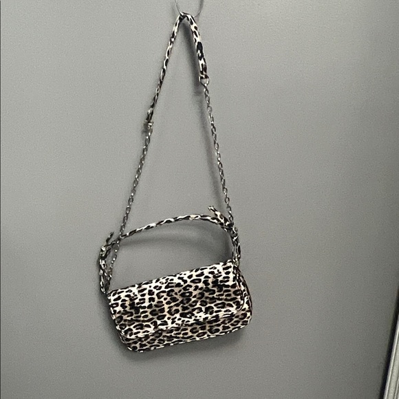 Handbags - Leopard Print Crossbody Bag - Animal Print Shoulder Purse